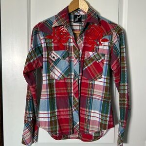 Western denim Bank Western shirt